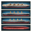 Wrebbit3D Titanic 3D Jigsaw Puzzle Multicolored 440 pc