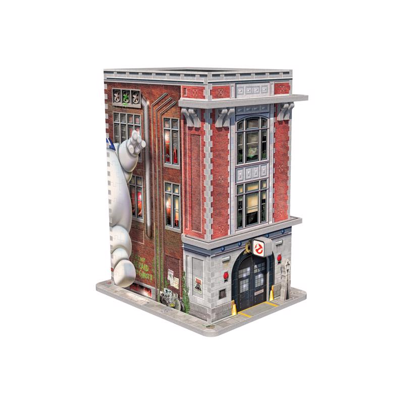 Wrebbit3D Ghostbusters Firehouse Headquarters 3D Jigsaw Puzzle Multicolored 500 pc