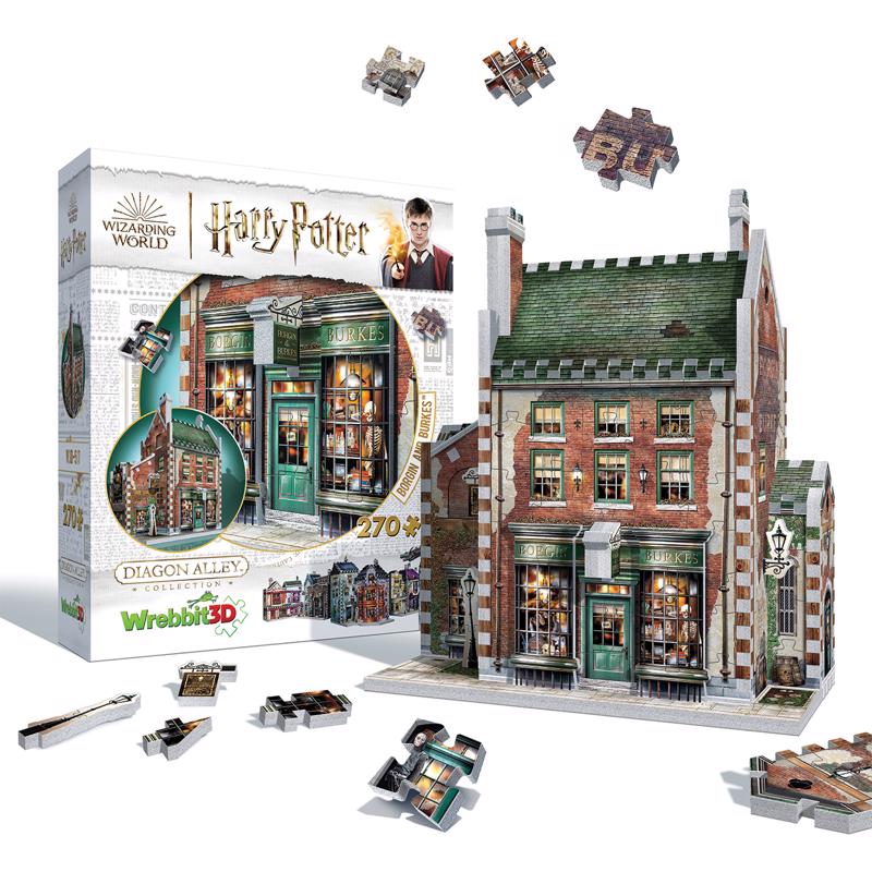 Wrebbit3D Harry Potter Borgin & Burkes 3D Jigsaw Puzzle Multicolored 270 pc