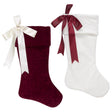 Dyno Red/White Matte W/Bow Christmas Stocking 20 in.