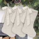 Dyno Ivory Christmas Bow 10 in.