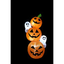 A Holiday Company 14 ft. LED Prelit Pumpkin Stack w/Ghosts Inflatable