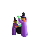 A Holiday Company 6 ft. LED Prelit Witches w/Cauldron Inflatable