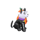 A Holiday Company 7 ft. LED Prelit Animated Skeleton Dog Family Inflatable