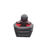 A Holiday Company 6 ft. LED Animated Rising Vampire in Coffin Inflatable