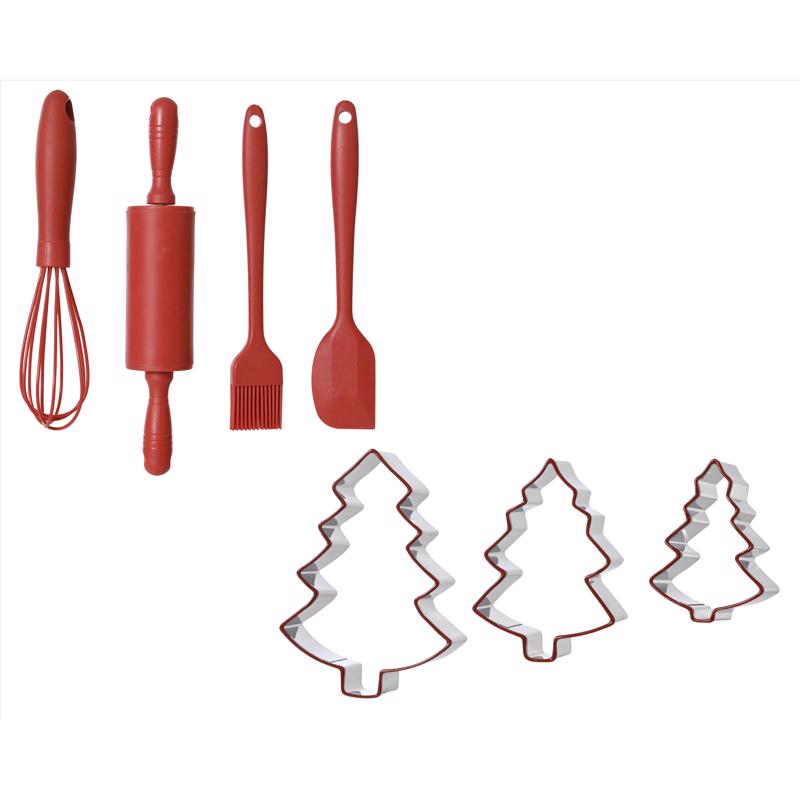 Decoris Red Baking set Table Decor
