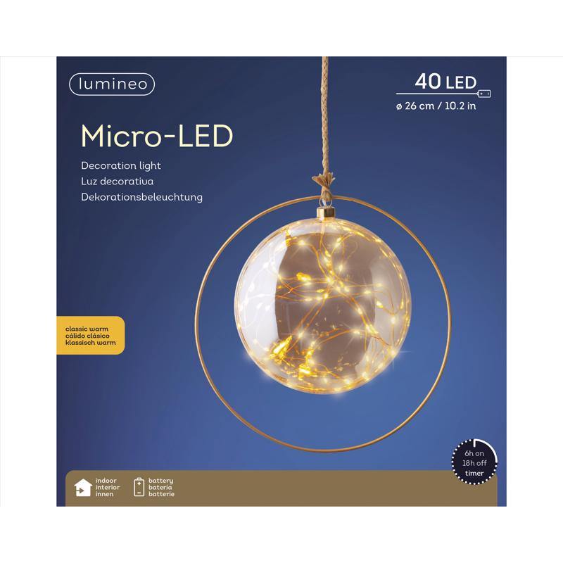 CHRSTMS LGHTS MCRO 40CT