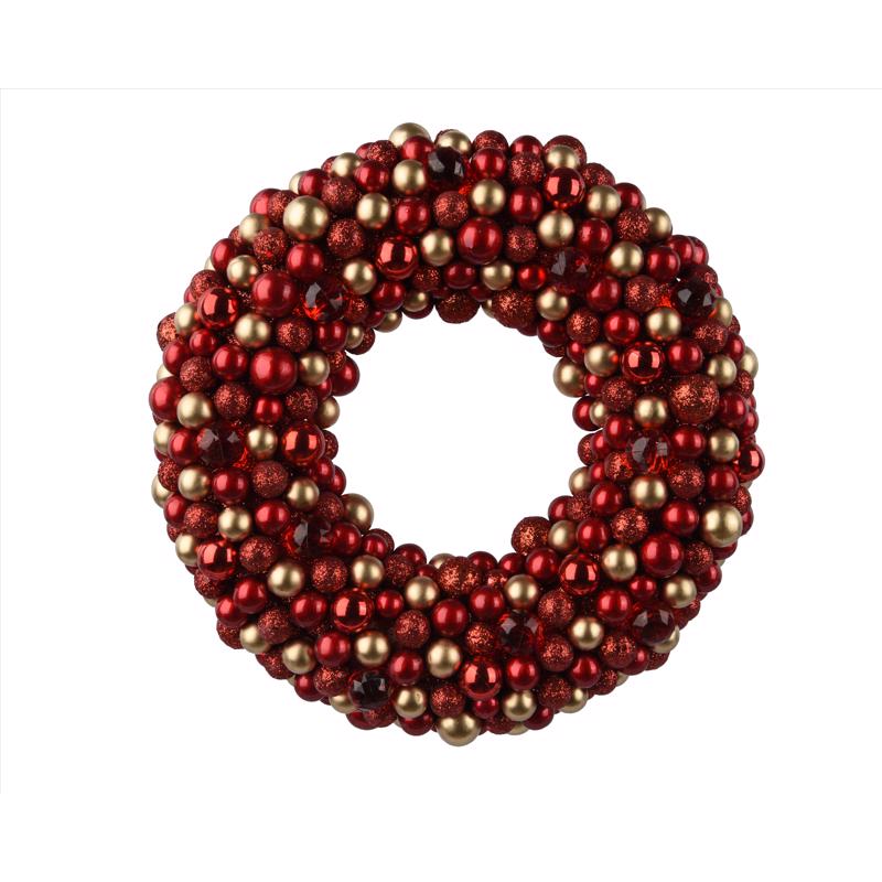 WREATH SHTRPF RED 13"