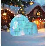 Omega Brite LED Igloo Fort 72 in. Inflatable