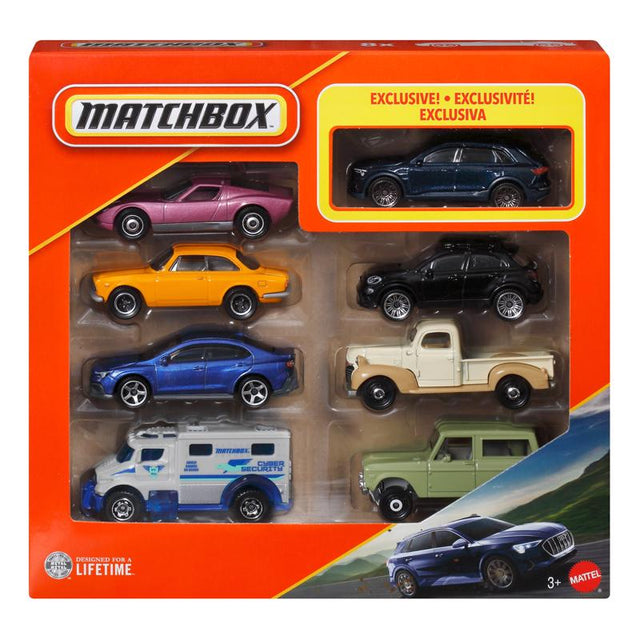 TOY CARS MTCHBX MC 8PC
