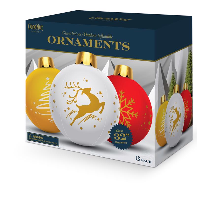 CocoNut Float Holiday Ornaments 32 in. Inflatable