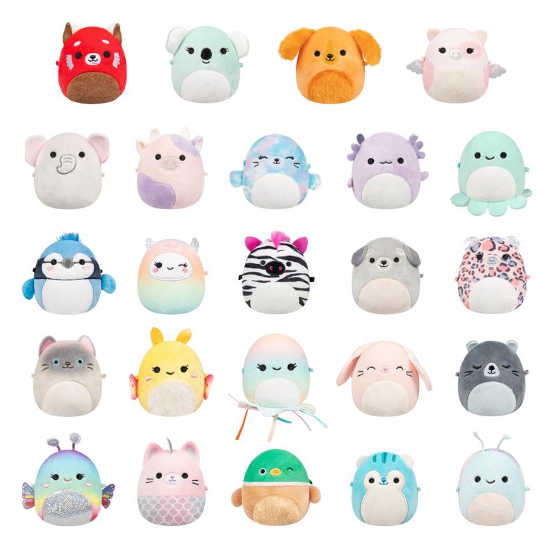 Squishmallow Mystery Squad Micromallow Multicolored