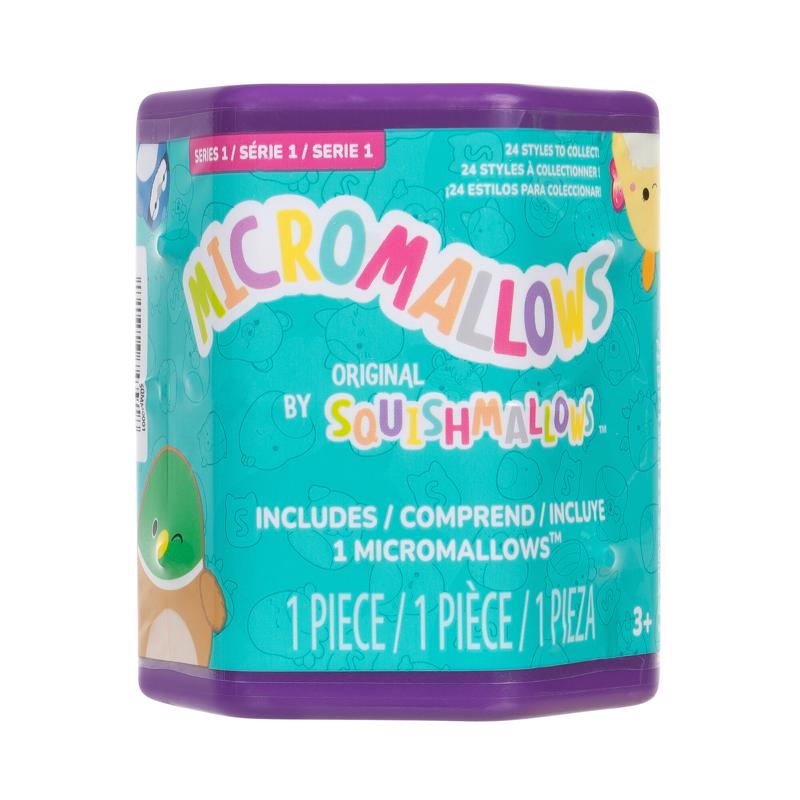Squishmallow Mystery Squad Micromallow Multicolored