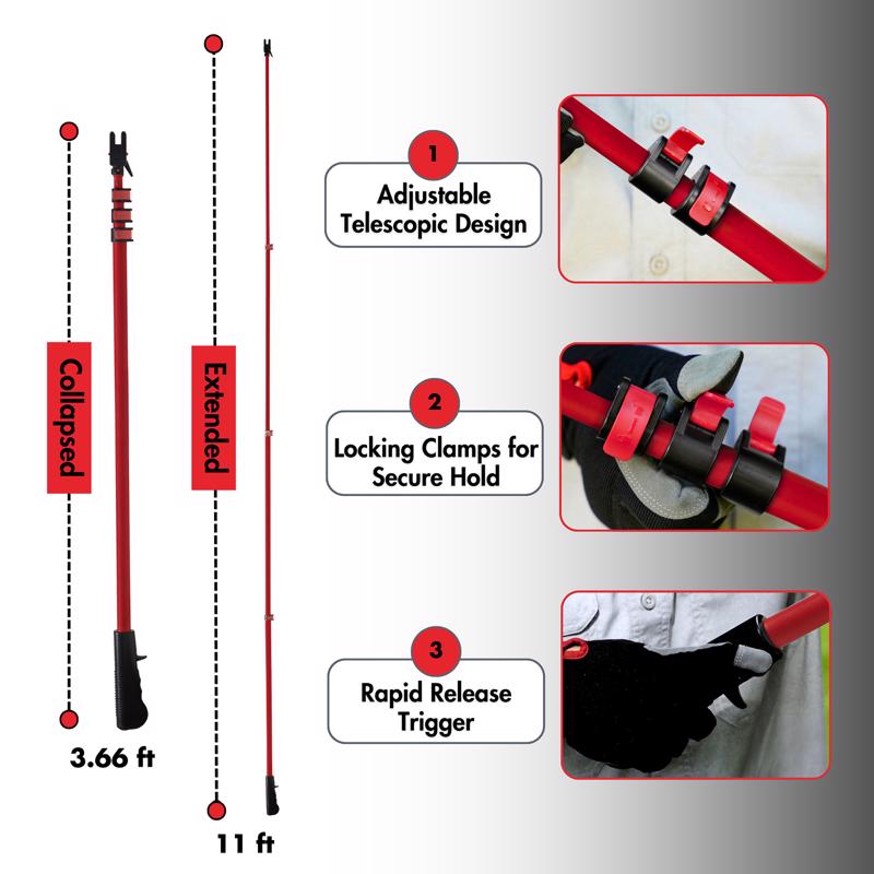 Dyno 11 ft. Safe-T-Reach Adaptor 1 pk