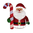 Celebrations LED White Santa with Candy Cane 12 ft. Inflatable