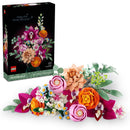 LEGO Botanicals Pretty Pink Flower Bouquet Building Kit Multi 749 pc