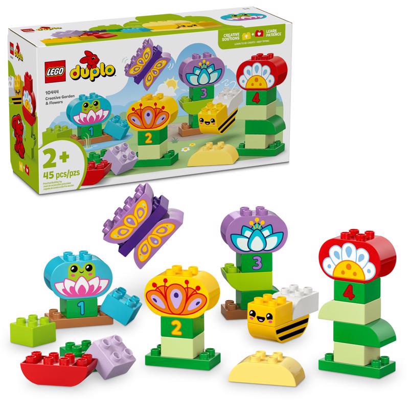 LEGO Duplo Creative Garden & Flowers Building Toy Multi 45 pc