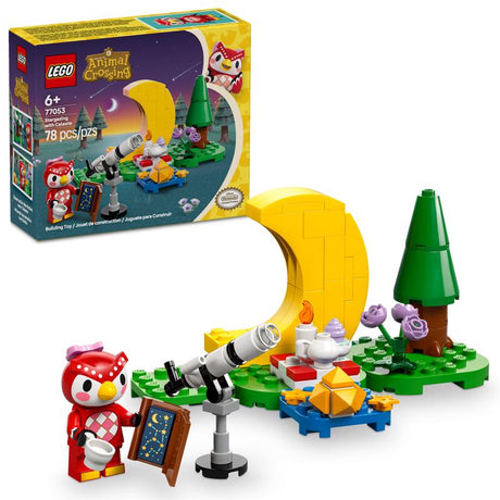 LEGO Animal Crossing Stargazing with Celeste Building Set Multi