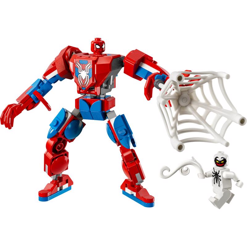 LEGO Super Heroes Spider-Man Mech vs. Anti-Venom Building Toy Multi