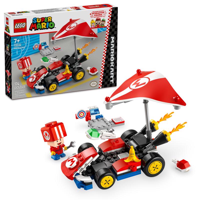 LEGO Super Mario Mario Kart Standard Kart Building Toy Multi 174 pc