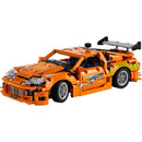 LEGO Technic Fast and Furious Toyota Supra MK4 Building Set Multi 810 pc