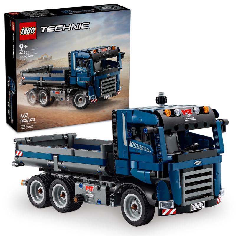 LEGO Technic Tipping Dump Truck Building Toy Multi