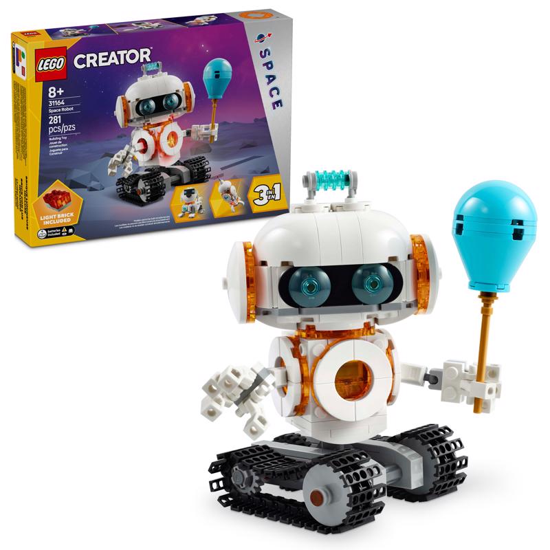 LEGO Creator Space Robot Building Toy Multi 281 pc