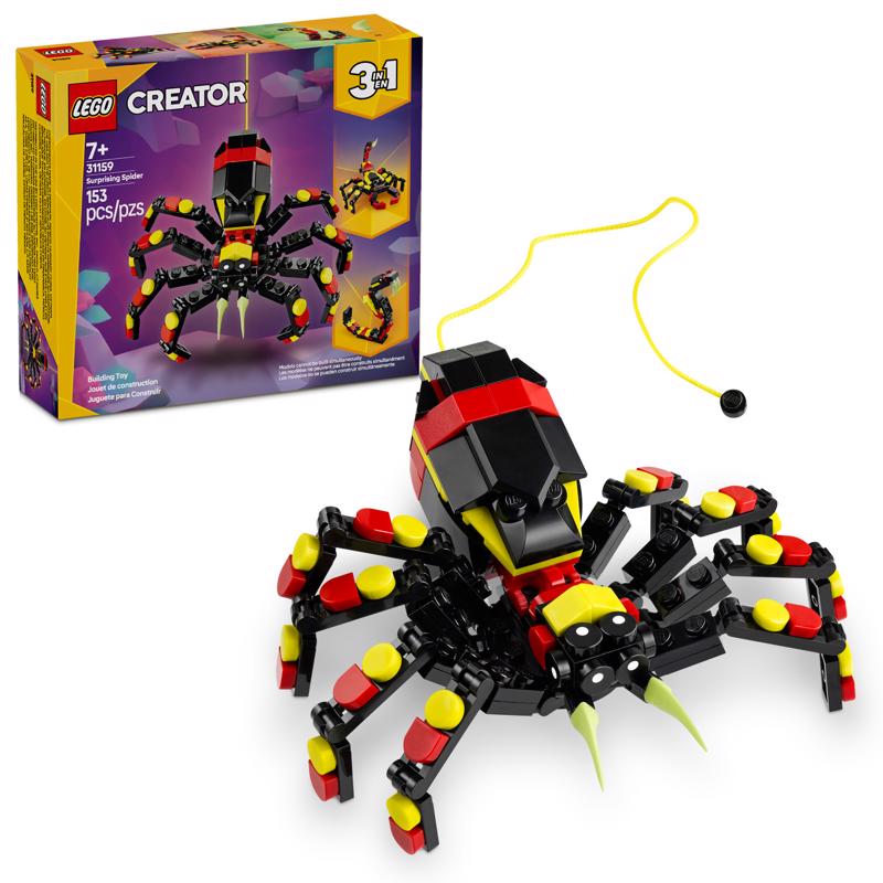 LEGO Creator Wild Animal Surprising Spider Building Toy Multi