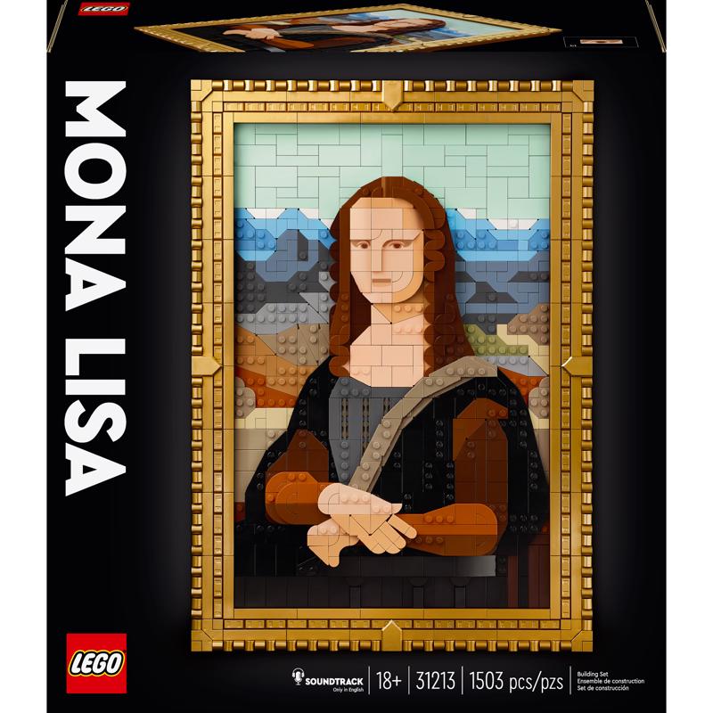 LEGO Art Mona Lisa Building Set Multi 1503 pc