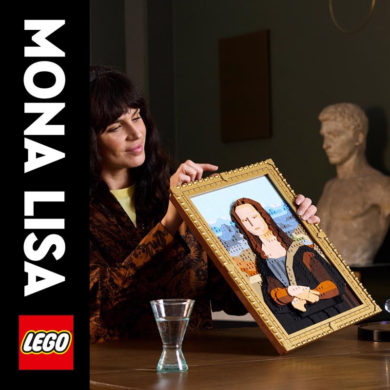 LEGO Art Mona Lisa Building Set Multi 1503 pc