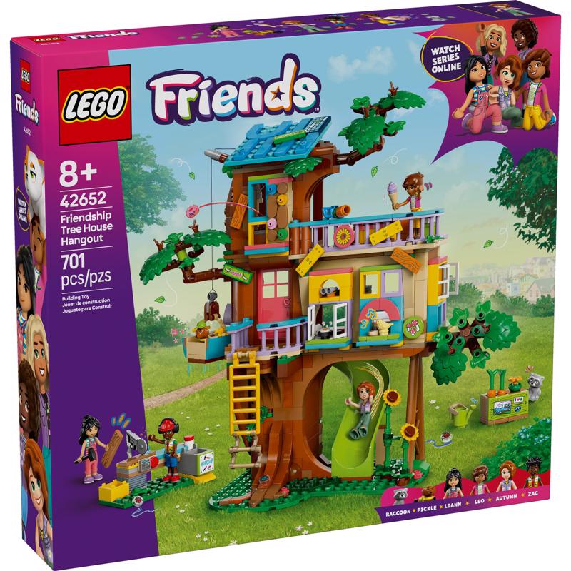LEGO Friends Friendship Tree House Hangout Building Set Multicolored 701 pc