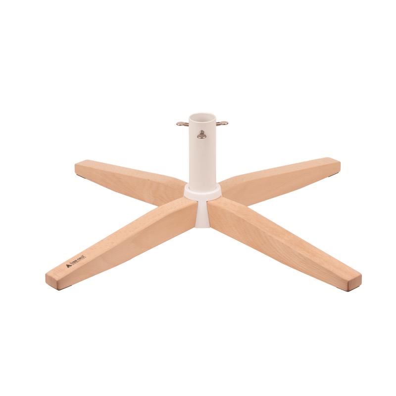 Tree Nest Metal/Wood Artificial Christmas Tree Stand 8 ft.