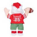 Cuddle Barn Game Day Santa Animated Plush Multicolored