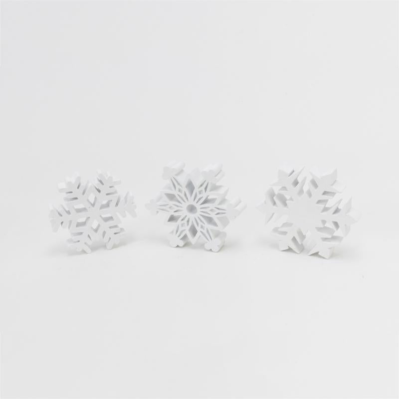 Oversized Metal Holiday Snowflake Ornament - Thumbnail 3