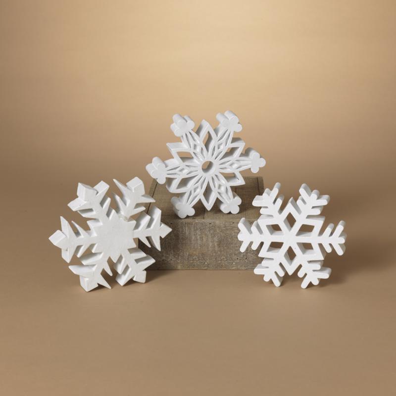 Oversized Metal Holiday Snowflake Ornament