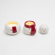 CANDLE SNWMN STK 8"
