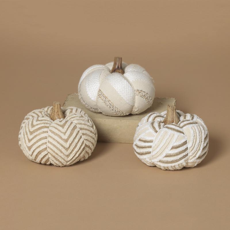 Gerson 6 in. Pumpkin Stem Fall Decor