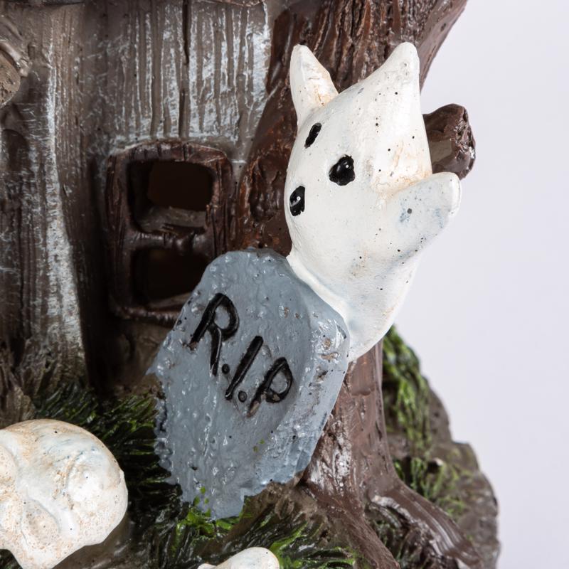 Gerson 12 in. Haunted House Halloween Decor