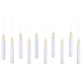 Gerson 7 in. Floating Candle Light String Fall Decor