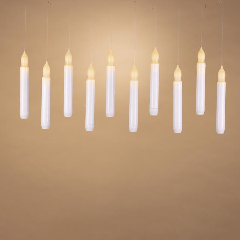 Gerson 7 in. Floating Candle Light String Fall Decor