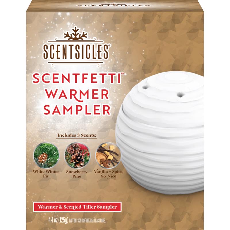 Scentsicles White Holiday Warmer Sampler Fragrance Fillers