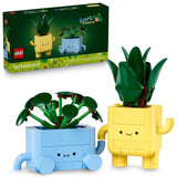 LEGO Botanicals Happy Plants Building Set Multicolored 217 pc