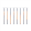 Celebrations Orange 12 in. LED Meteor Lights Halloween Decor