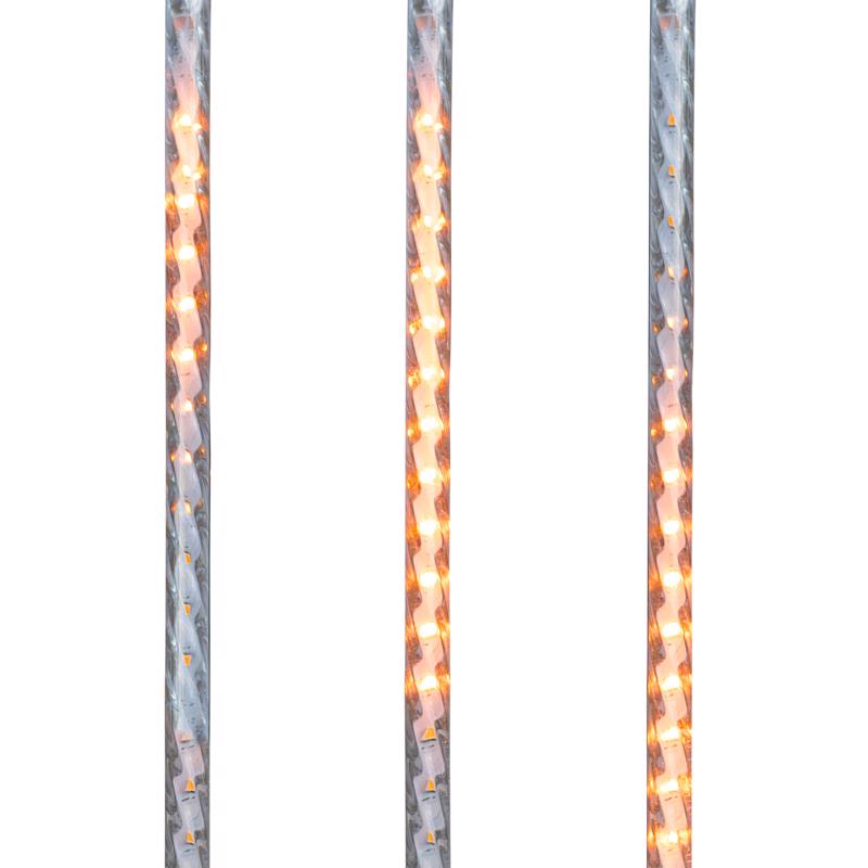 Celebrations Orange 12 in. LED Meteor Lights Halloween Decor