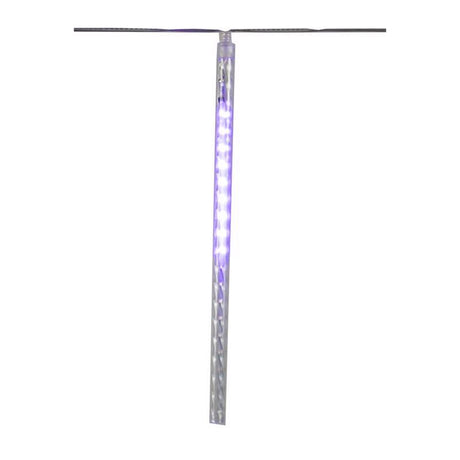 Celebrations Purple 12 in. LED Meteor Lights Halloween Decor