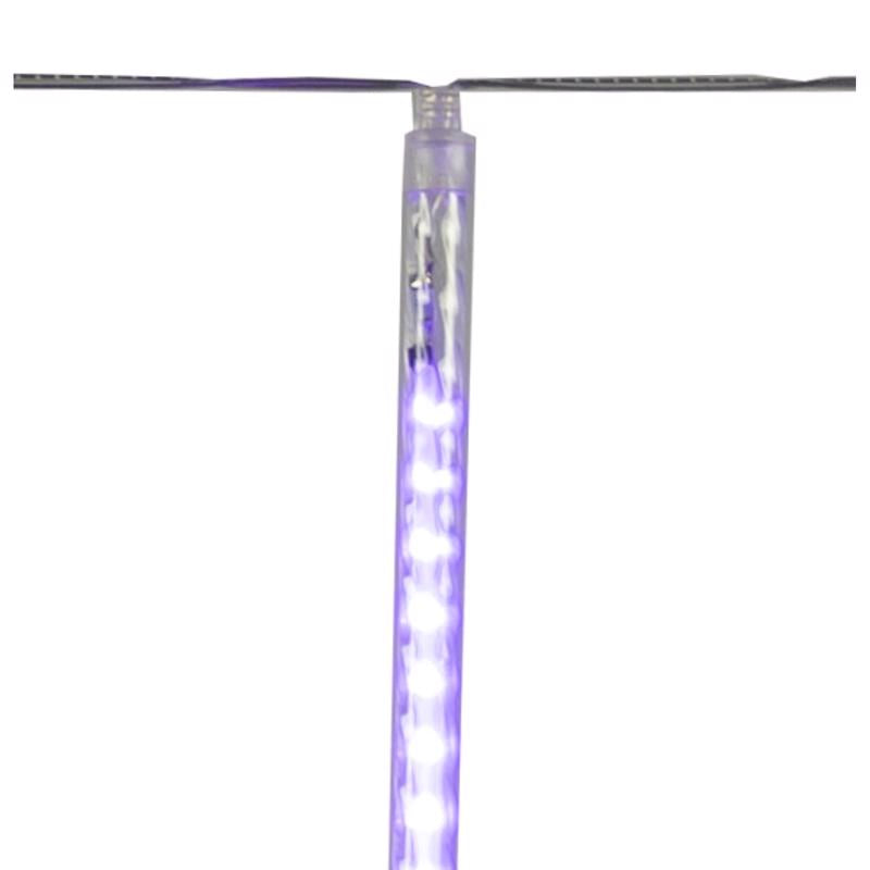 Celebrations Purple 12 in. LED Meteor Lights Halloween Decor