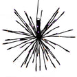 Celebrations Orange/Purple 16 in. LED Starlight Burst Halloween Decor