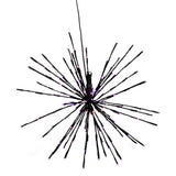 Celebrations Orange/Purple 24 in. LED Prelit Starlight Burst Halloween Decor