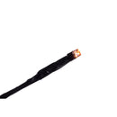 Celebrations Orange/Purple 16 in. LED Prelit Shimmering Sphere 3D Halloween Decor