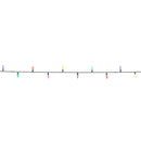 Celebrations Classic LED C6 Multicolored 100 ct String Christmas Lights 297 ft.